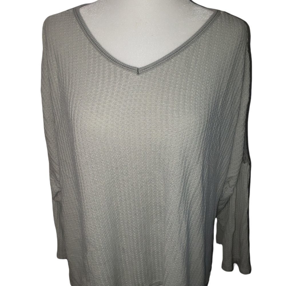 XCVI Long Sleeve Knit Blouse S Style 13738